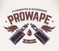 Vape Shop Emblem