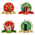 Vape Shop Emblems Set