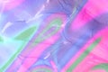 Vaporwave style texture background: neon pink funky paint texture