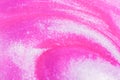 Vaporwave style texture background: neon pink funky paint texture