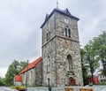 Var Frue Church in Trondheim. Norway. Royalty Free Stock Photo