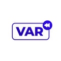 VAR icon, Video assistant referee