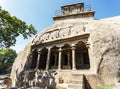 Varaha Cave Temple is a rock-cut cave temple located at Mamallapuram, India, Asia