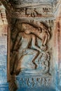 Varaha Vishnu`s boar incarnation bas relief in cave two