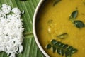Varan dal or toor dal curry from maharashtra Royalty Free Stock Photo