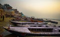 Varanasi or Banaras ganga ghat, Uttar Pradesh, India Royalty Free Stock Photo
