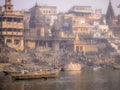 Varanasi, the Ganges River, India Royalty Free Stock Photo