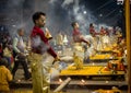 Dhunachi Arati at Dashashwamedh ghat, Varanasi, India