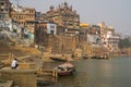 Varanasi/India-07.11.2018:The holly town of Varanasi Royalty Free Stock Photo