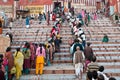 Shivaratri prayer queue in Varanasi