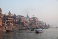 Varanasi Morning at Ganga Royalty Free Stock Photo