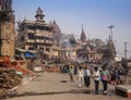 Varanasi Morning at Ganga River Royalty Free Stock Photo