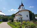 Varatec Monastery in Agapia region - Manastirea Varatec Royalty Free Stock Photo