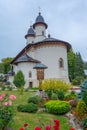 Varatec monastery during a cloudy day in Romania Royalty Free Stock Photo