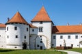Varazdin, Croatia Ã¢â¬â April 2022. a picturesque historical castle of the medieval old town of Varazdin