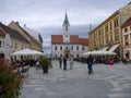 Varazdin, Croatia, a main square