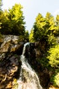 Varciorog waterfall Royalty Free Stock Photo