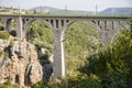 Varda Bridge in Adana, Turkiye Royalty Free Stock Photo