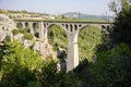 Varda Bridge in Adana, Turkiye Royalty Free Stock Photo