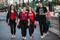 Vardar fans waiting for the Champions.