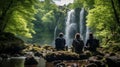Vardousia Greek Mountain Waterfall: Atv Riding Guides In National Geographic Style