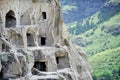 Vardzia cave city in summer