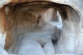 Vardzia is a cave monastery site in southern Georgia, Royalty Free Stock Photo