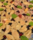 Vareniki with cherries, vareniki with potatoes, vareniki with curd, Russian vareniki, cherries, dough products