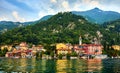 Varenna, Italy. Picturesque town at lake Como.