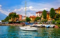 Varenna, Italy. Picturesque town at lake Como.