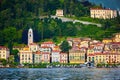 Varenna Italy. Picturesque town at lake Como. Colourful Royalty Free Stock Photo