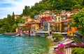 Varenna, Italy. Picturesque town at lake Como. Royalty Free Stock Photo