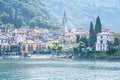 Varenna town, Como Lake, Italy Royalty Free Stock Photo