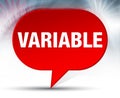 Variable Red Bubble Background Royalty Free Stock Photo