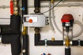 Variable Speed Inline Pumps with red button