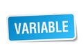variable sticker