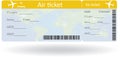 Variant of air ticket