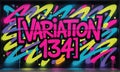 Variation 134 Graffiti Royalty Free Stock Photo