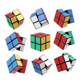 Variation of the Rubik s cube Royalty Free Stock Photo