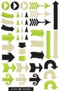 Variety of Arrow Designs