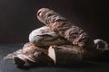 Variety of Artisan bread Royalty Free Stock Photo