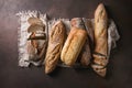 Variety of Artisan bread Royalty Free Stock Photo