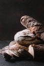 Variety of Artisan bread Royalty Free Stock Photo