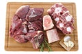 Variety of beef meat Royalty Free Stock Photo