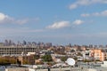 Long Island City and Astoria Queens Skylines in New York City Royalty Free Stock Photo