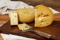 variety cheese board. High quality photo Royalty Free Stock Photo