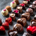 Assorted Chocolates on Table