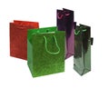 Variety of colorful shopping bags