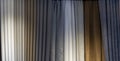 Variety of colors fabric curtains textured or drapes interior modern luxury room decoration