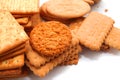 Variety of Cracker and biscuit Royalty Free Stock Photo